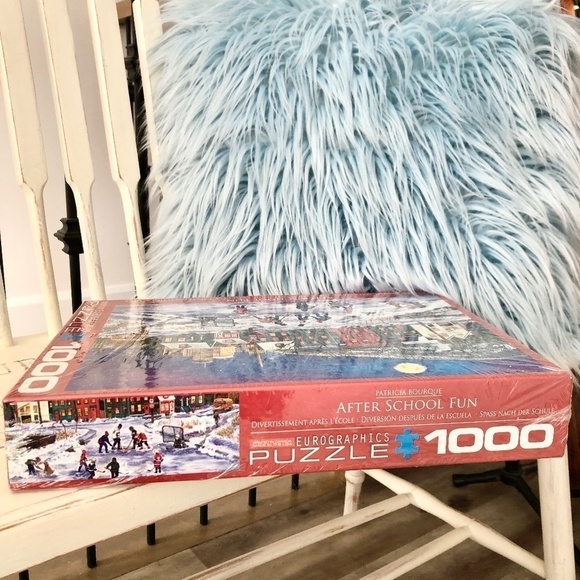 Puzzle, After School Fun, Skating, Hockey Puzzle, 1000 Pieces, New - Picture 4 of 6